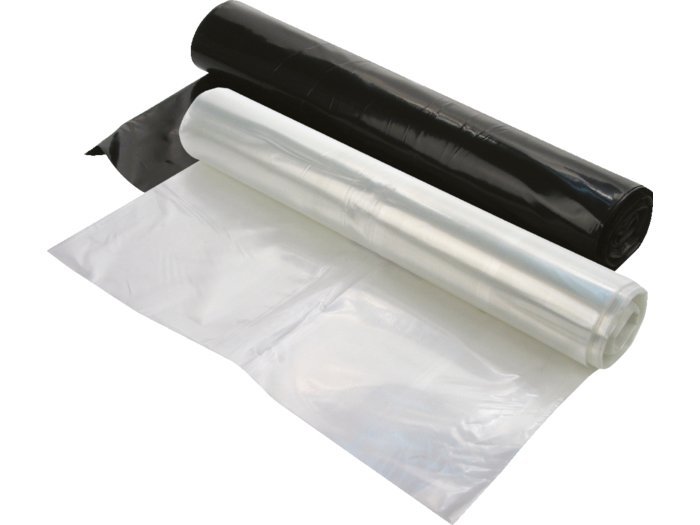 Affaldsposer HDPE-plast klar 40 l 50 ps