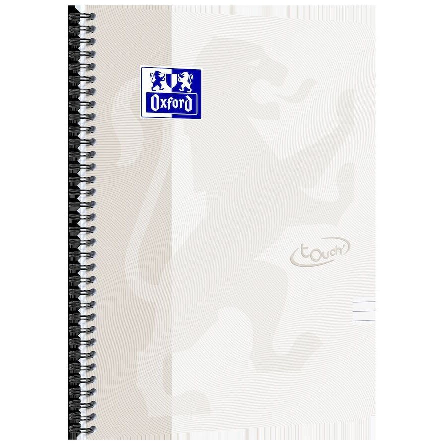 Oxford Touch Notesbog A4+ 90 g sandfarvet