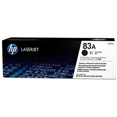 HP 83A CF283A Sort Lasertoner, 1.500 sider