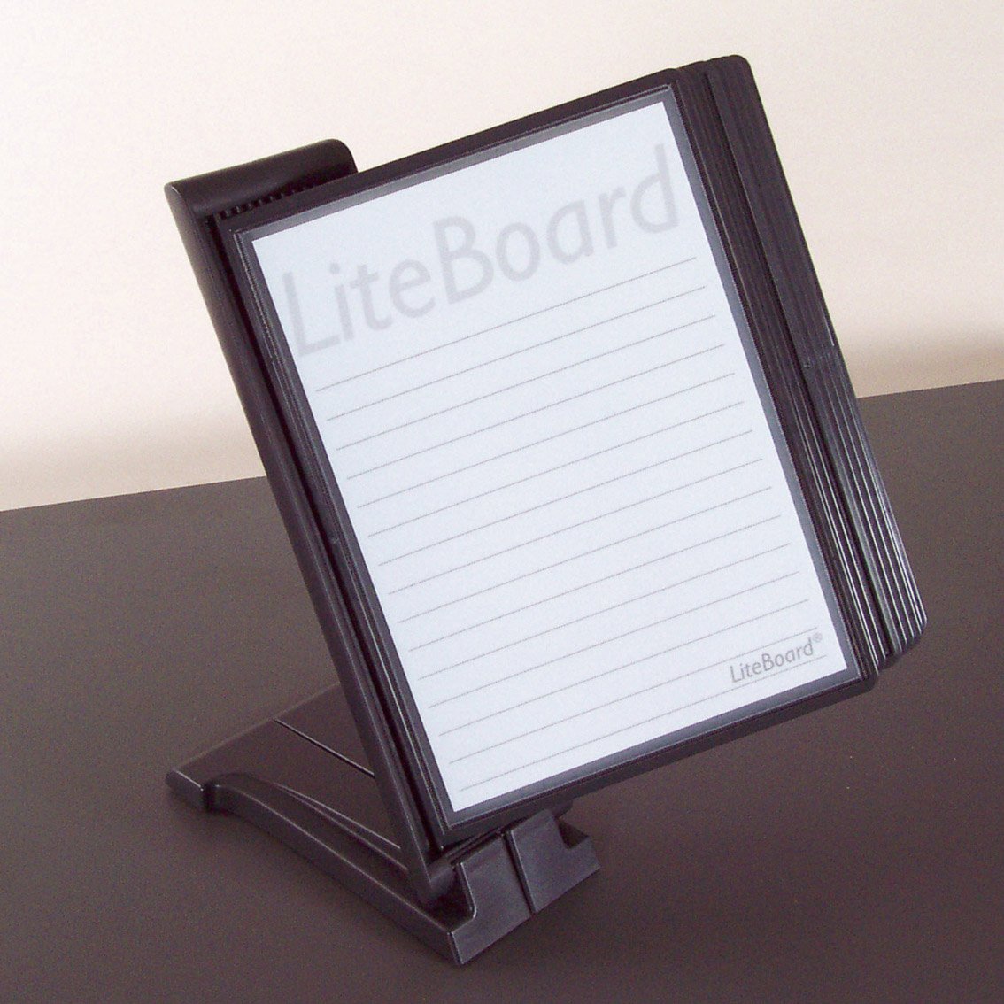 Q-connect QuickFind registersystem bord/vægmodel til 10 lommer (ekskl) i A4 i farven antracit