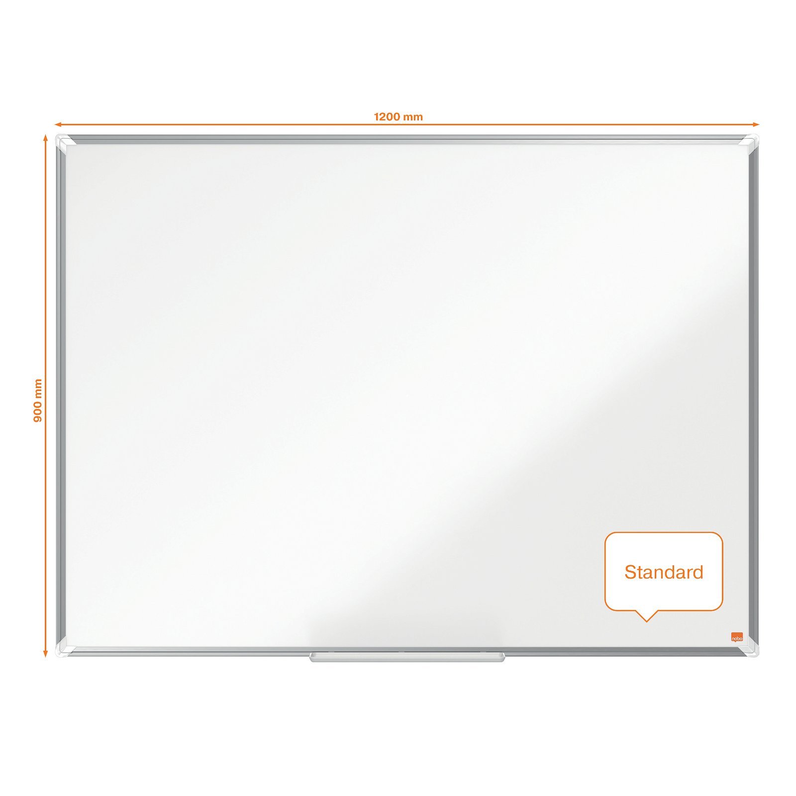 Nobo Premium Plus whiteboardtavle 90 cm x 120 cm,