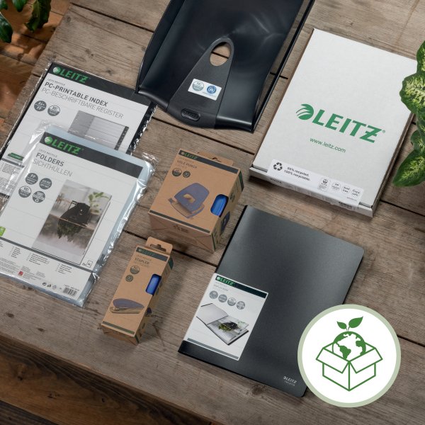Leitz Recycle hæftemaskine 10ark sort