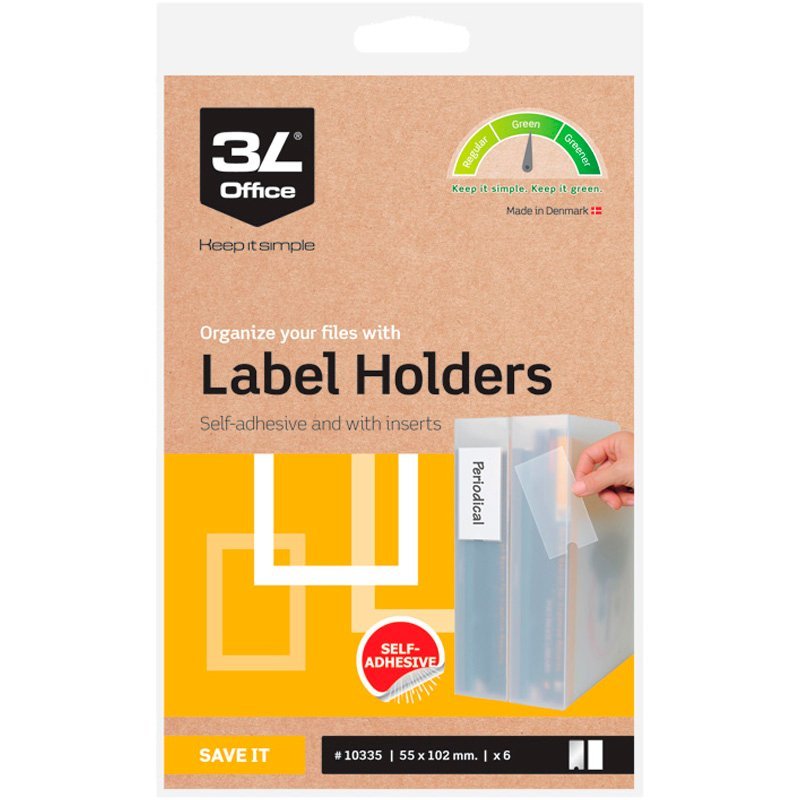 3L labelholder