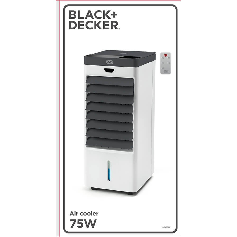 Black & Decker luftkøler 75W hvid