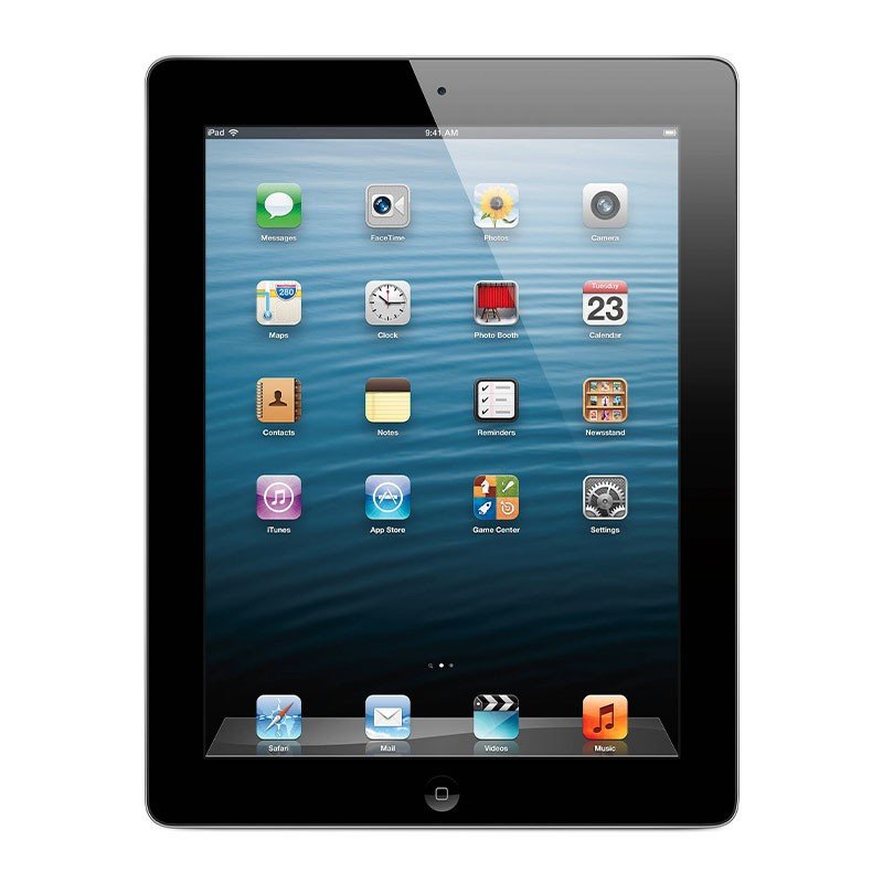 Apple iPad 4 64GB WiFi + Cellular (Sort) Grade B