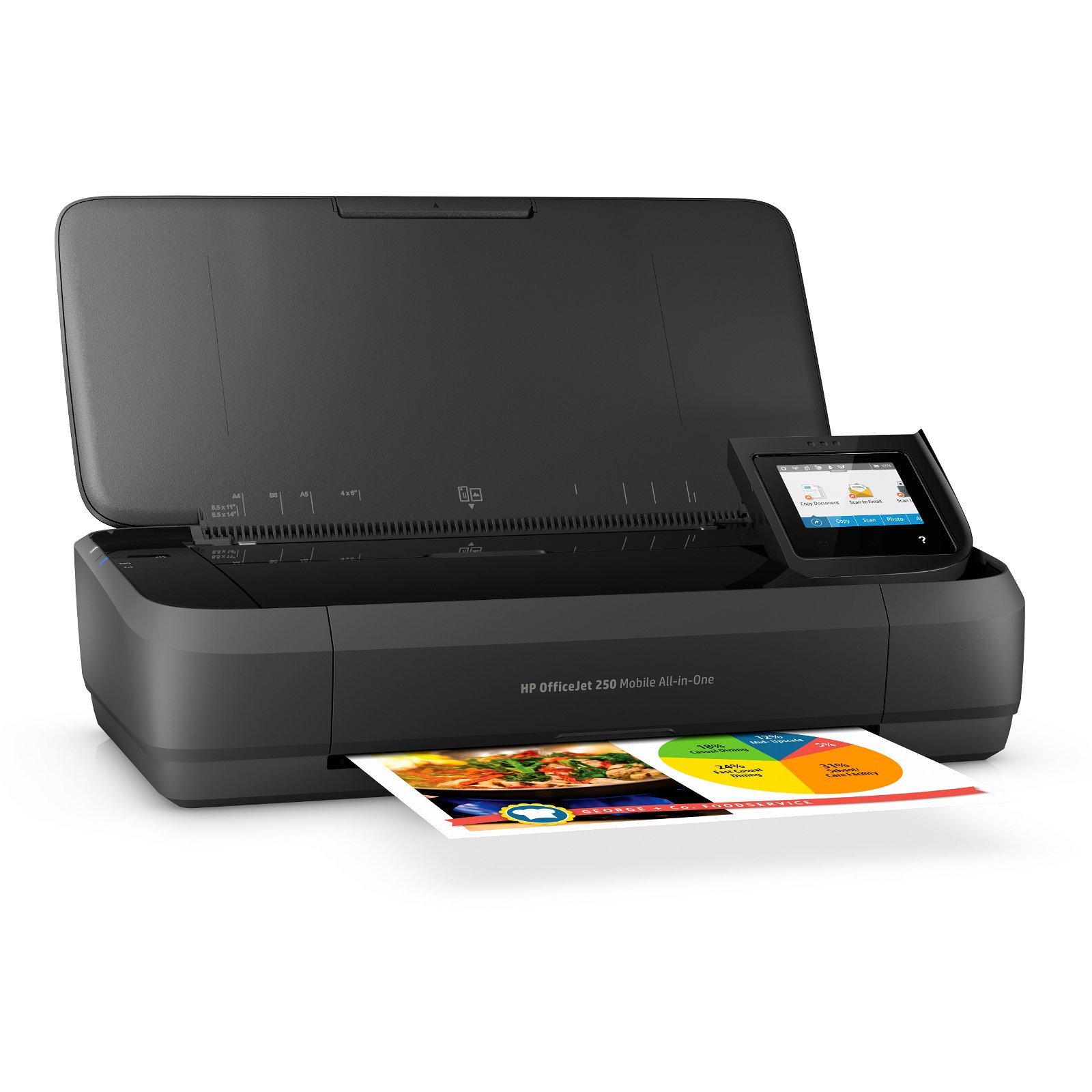 HP Officejet 250 mobile AiO alt-i-én multifunktionsprinter
