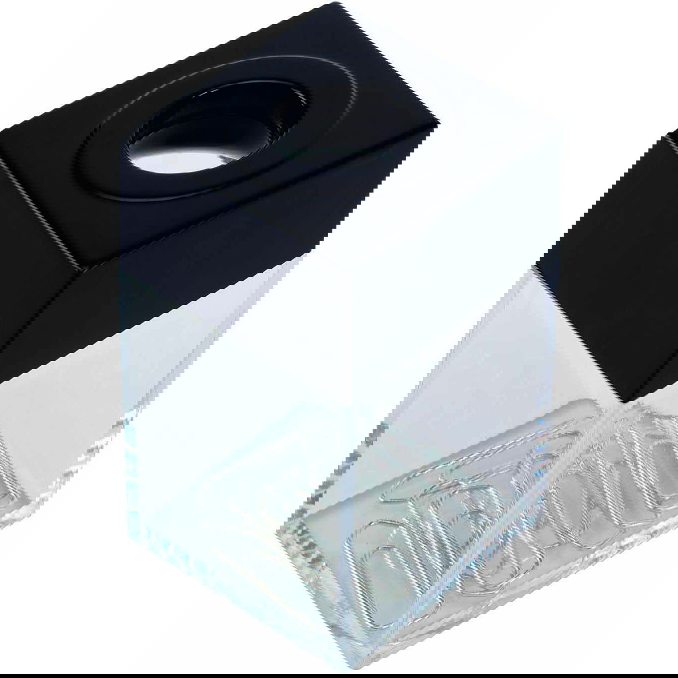 Q-connect clipsholder i farverne sort og transparent