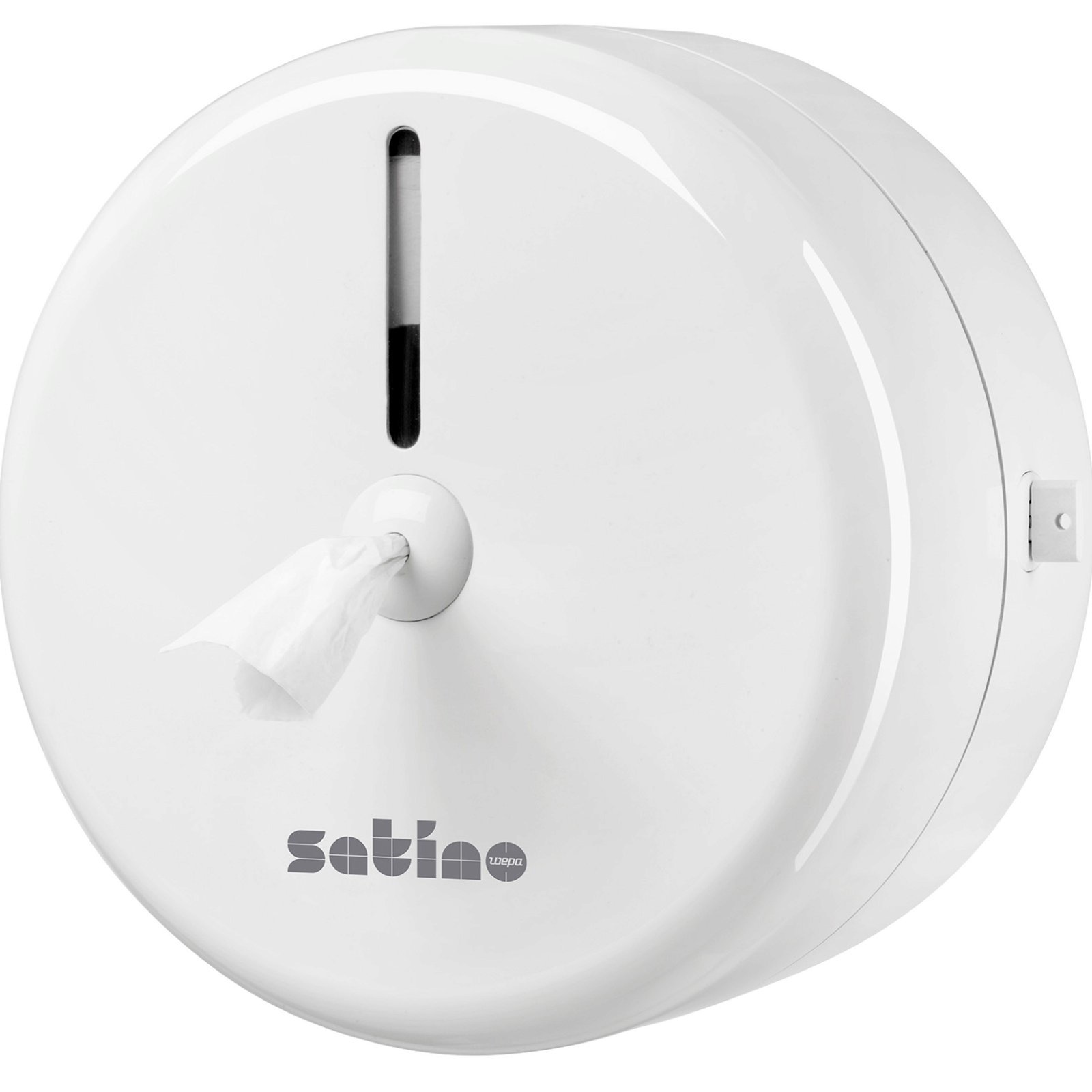 Satino Jumbo Centerfeed dispenser t/toiletpapir hvid