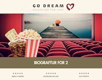 Godream Gavekort Biograftur For Personer