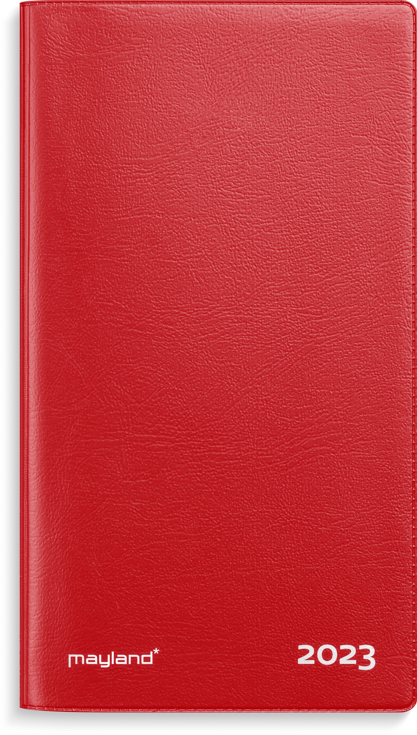 Mayland Index planner månedskalender rød 2023 rod B9.5 cm x L17 cm