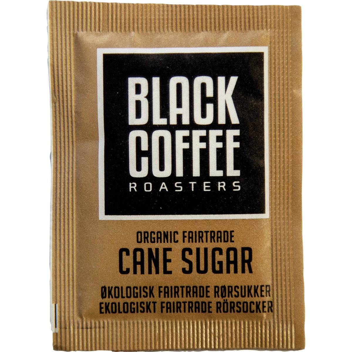 Black Coffee Roasters rørsukker 3,6g 1000stk