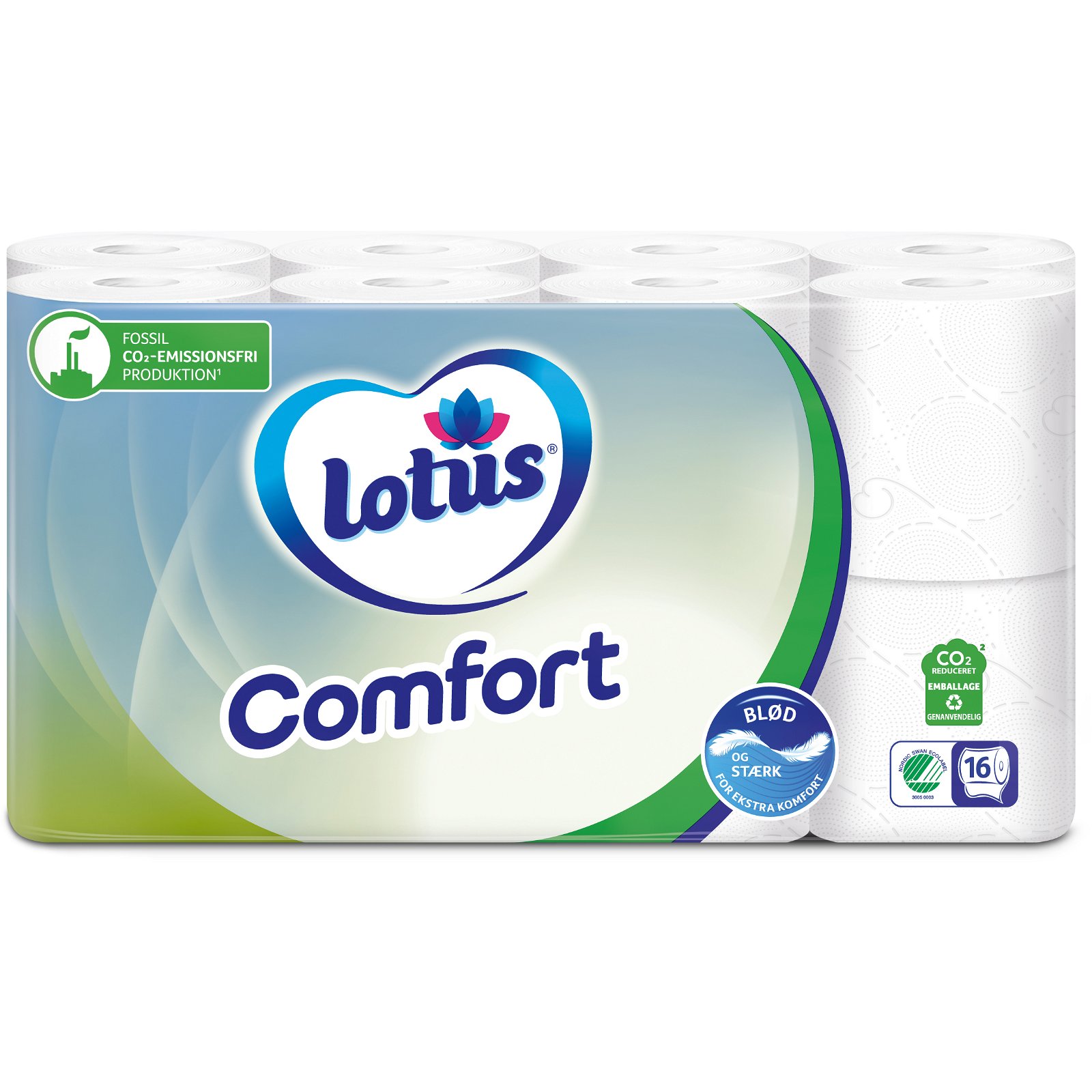 Lotus Comfort toiletpapir 16 ruller