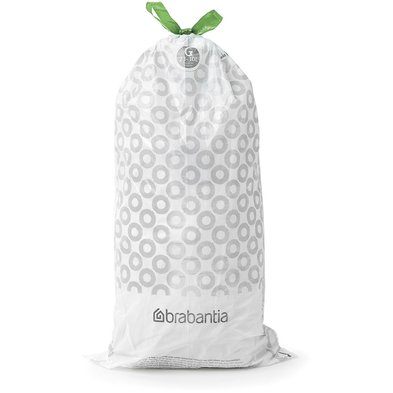 Brabantia PerfectFit affaldsposer Plastik hvid 23-30 l 20 ps