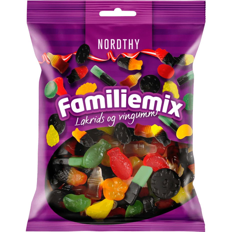 Nordthy Familiemix 800g