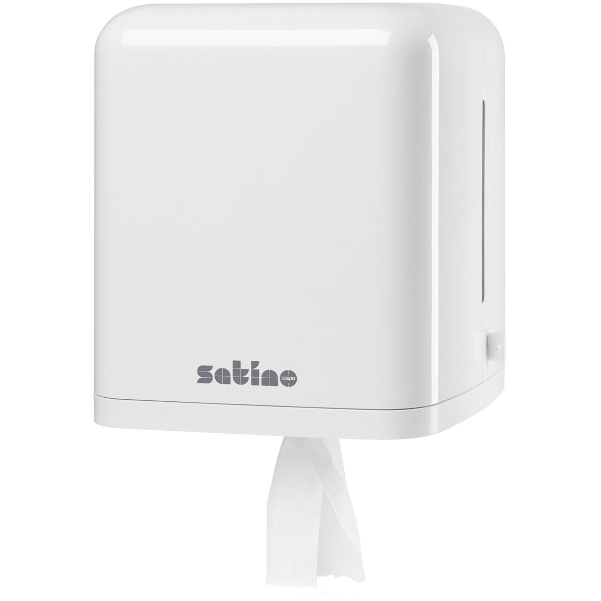 Satino Center Feed dispenser t/håndaftørring hvid