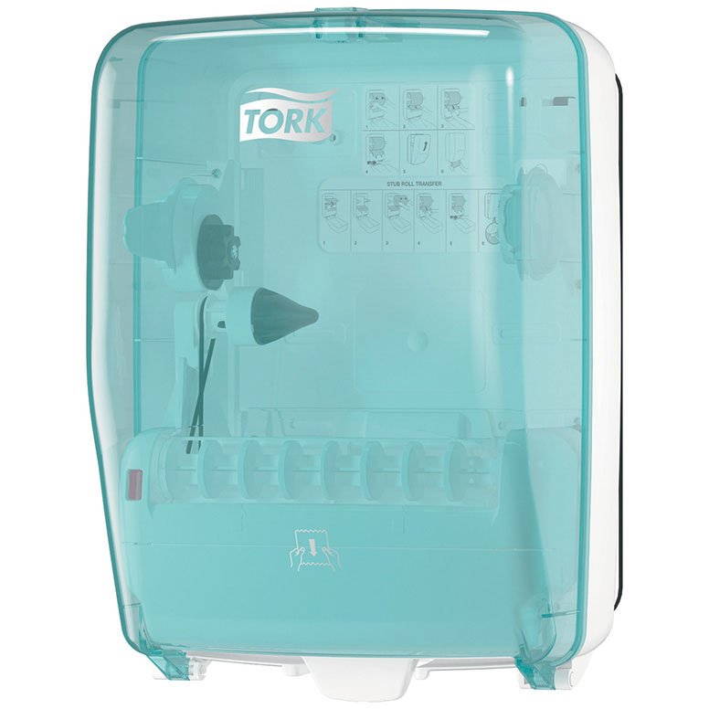 Tork Washstation Dispenser W6 turkis;hvid