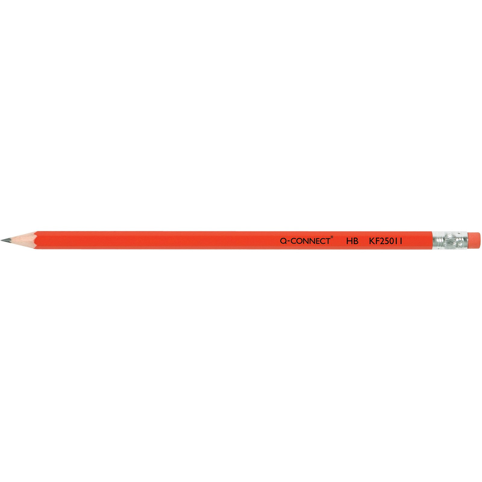 Q-connect blyant m/viskelæder