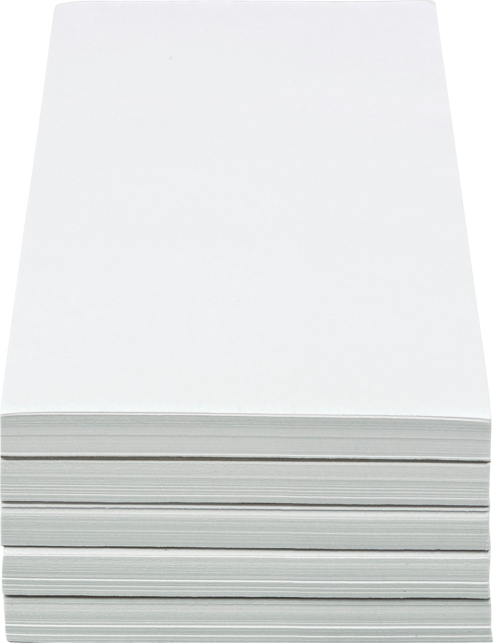 Bantex toplimet notesblok A6 ulinieret 100 ark hvid 60 g