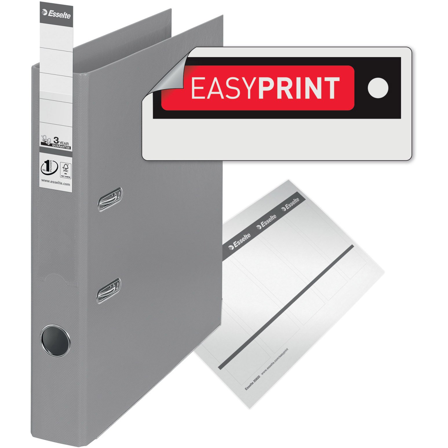 Esselte No. 1 brevordner A4 50 mm sort