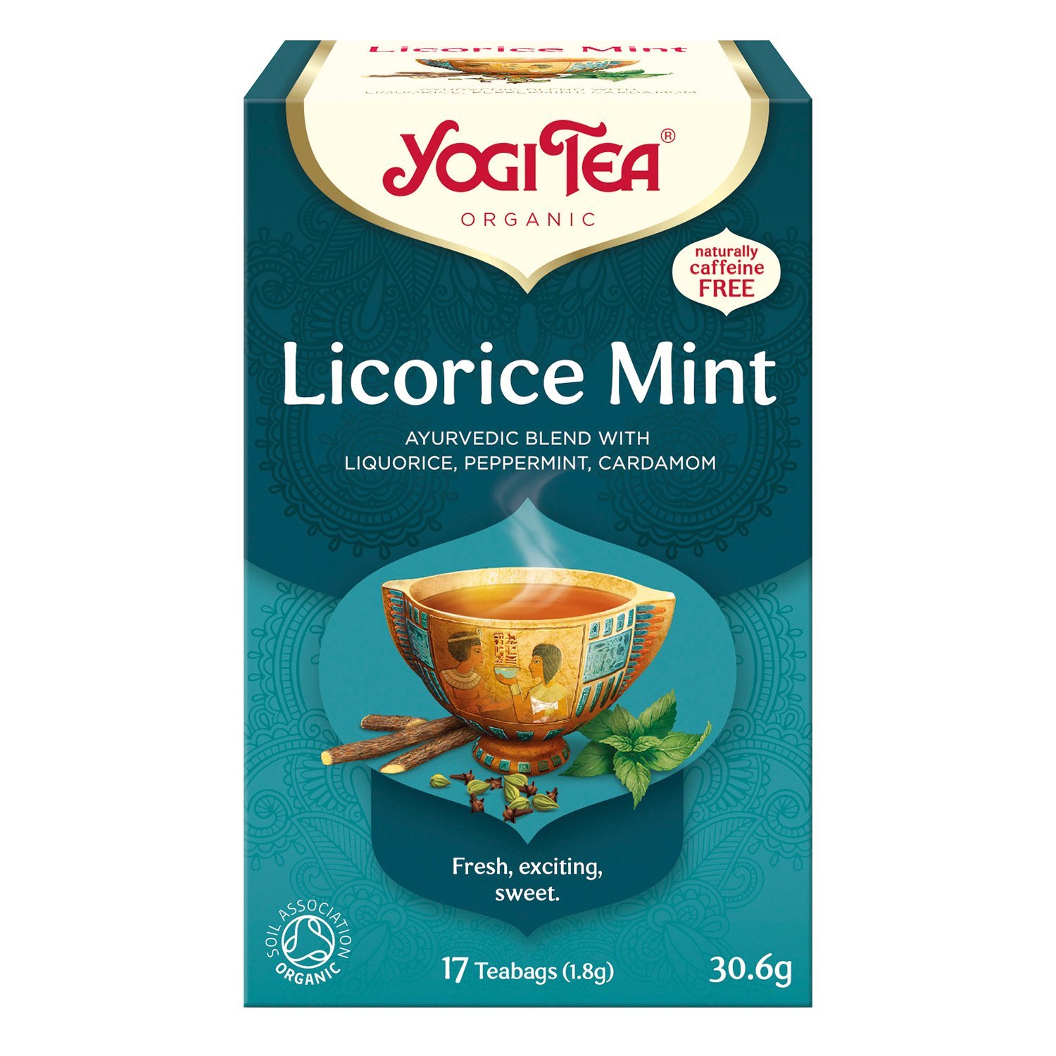 Yogi Tea Licorice Mint te 17 stk Licorice Mint