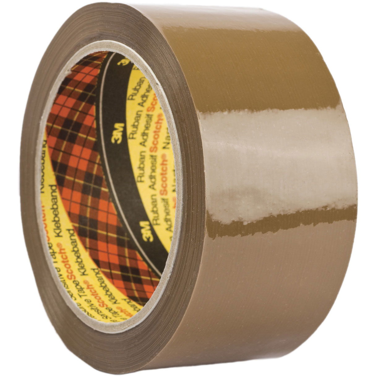 Scotch pakketape 38mmx66m brun