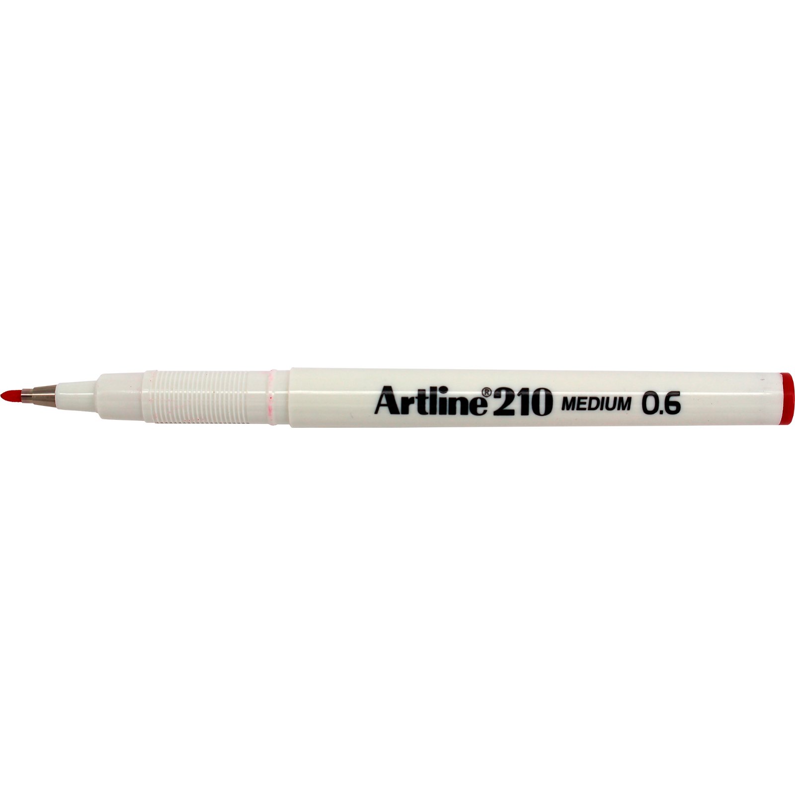 Artline EK210 fiberpen 0,6mm rød