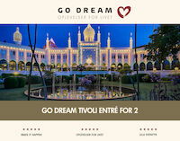 GoDream Tivoli entre for 2