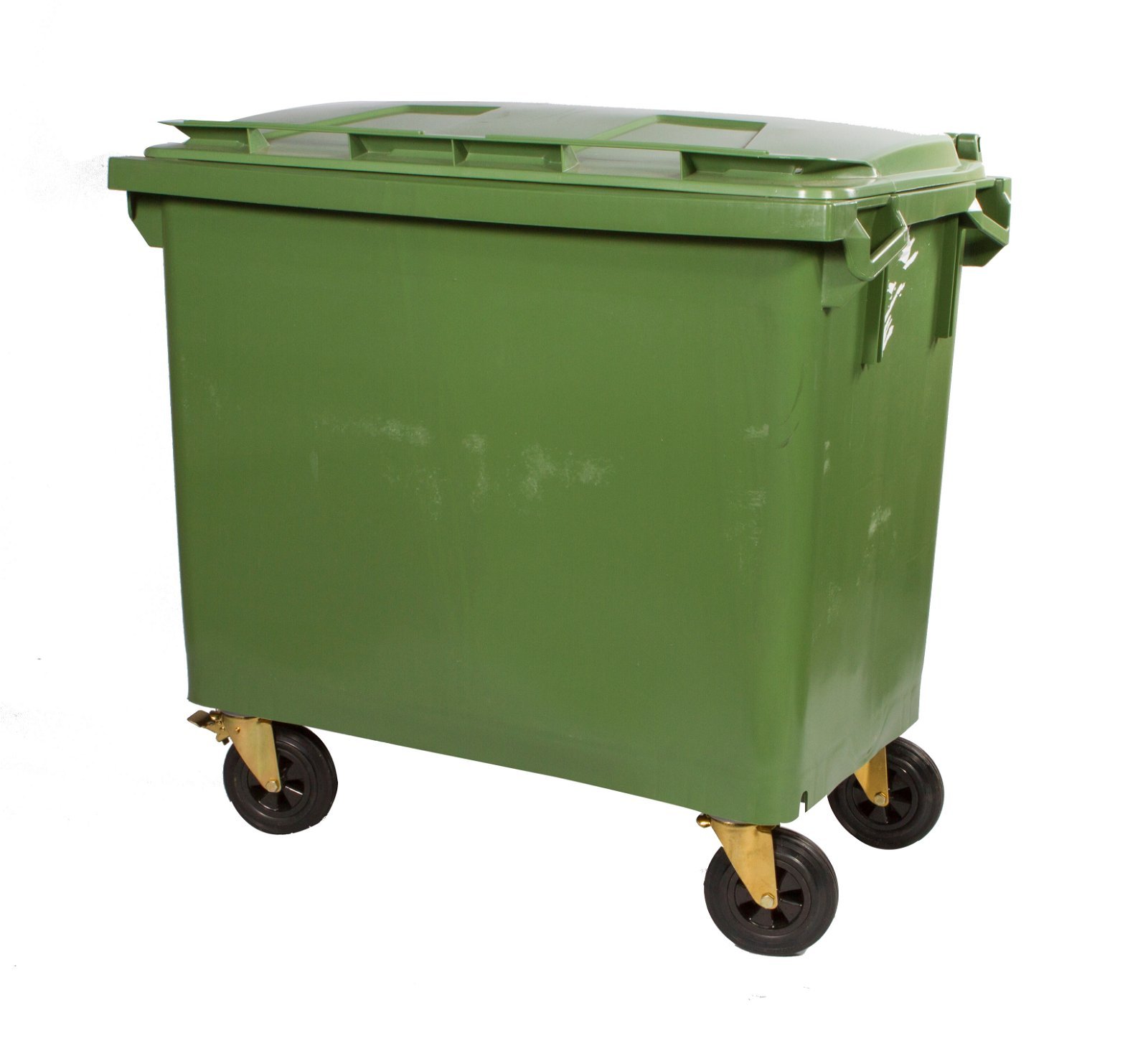 Affaldscontainer Plast gron 660 l