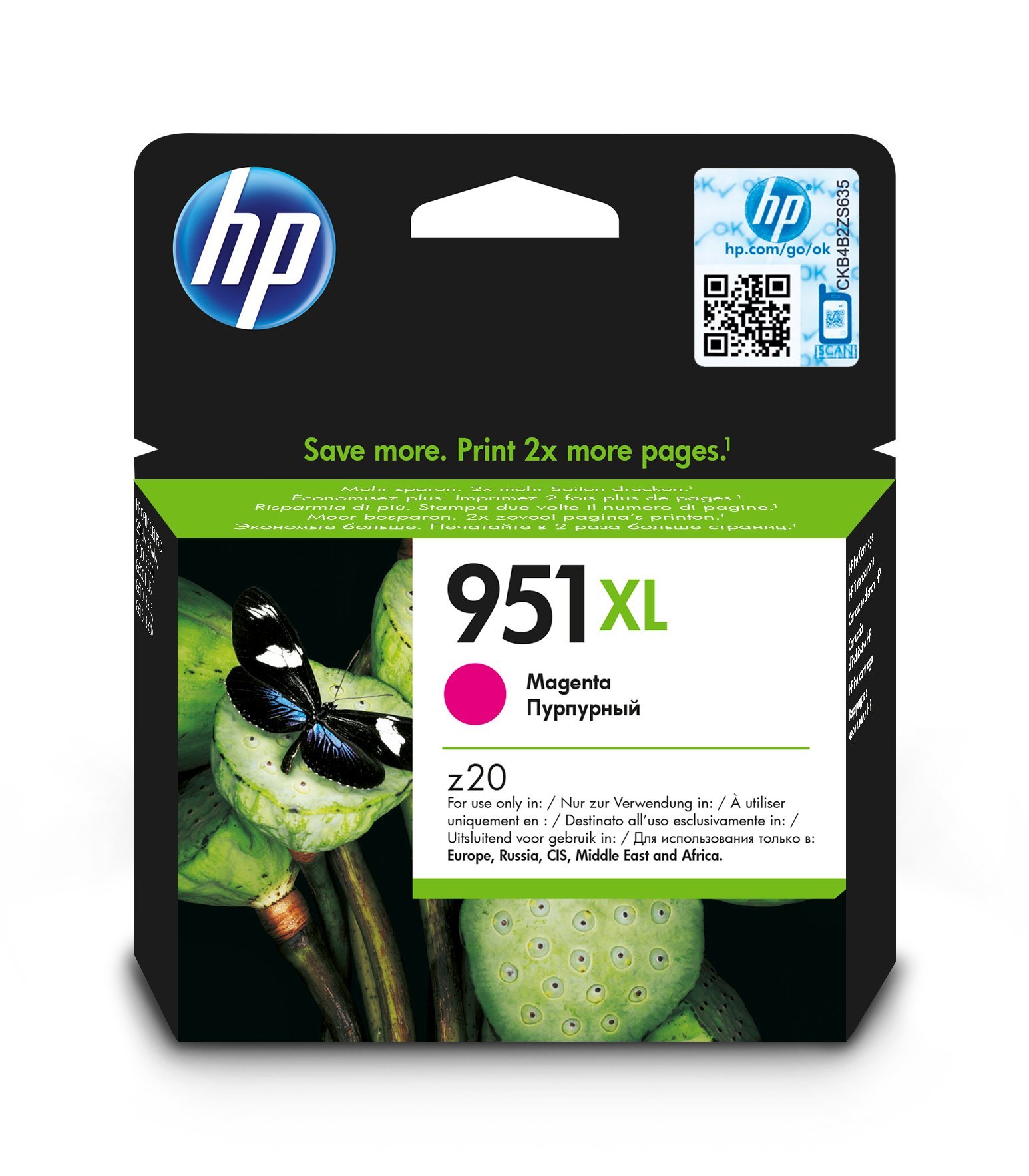 HP 951XL blækpatron magenta