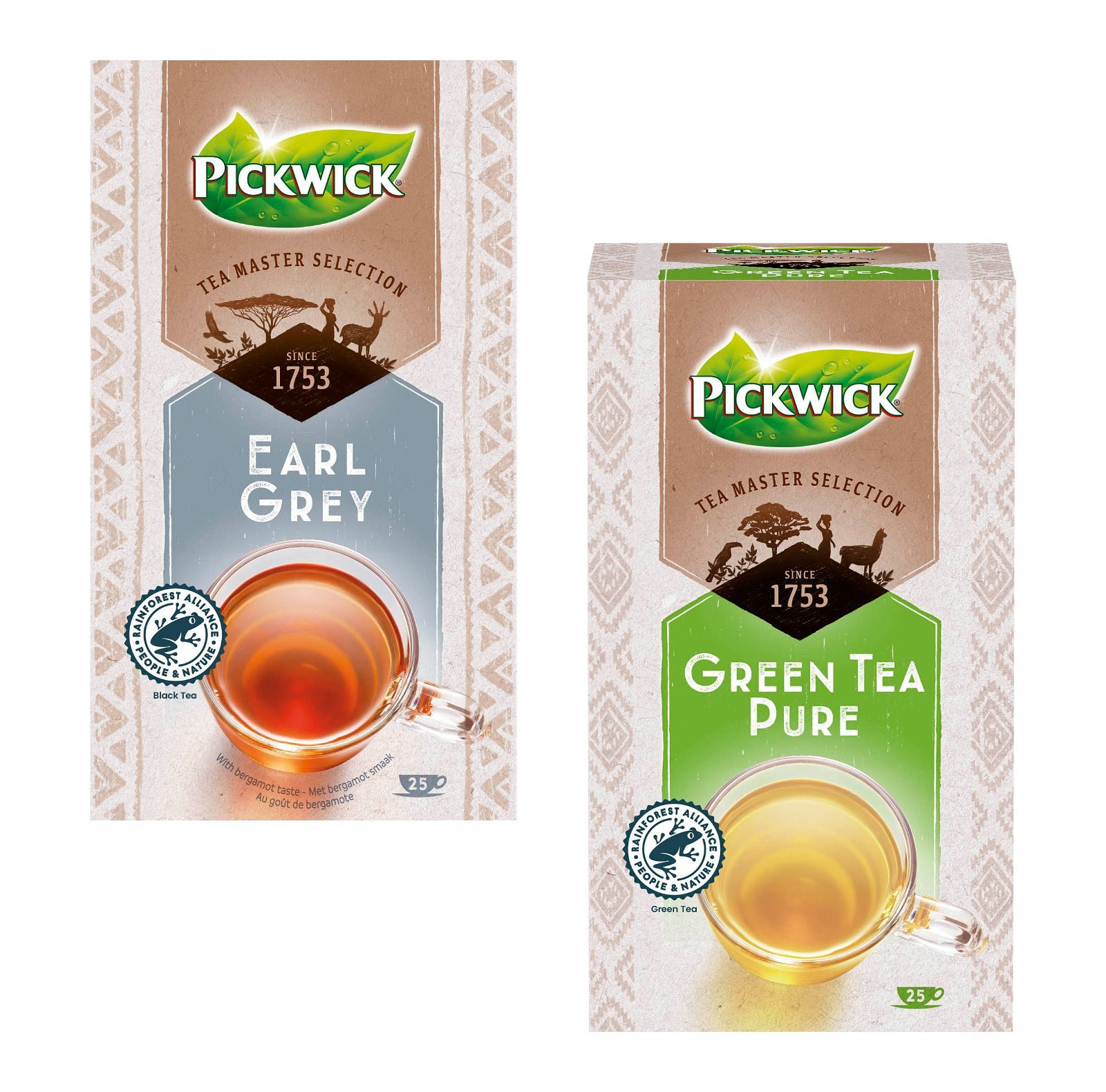 Pickwick Tea Master Selection te 25 stk Earl Grey