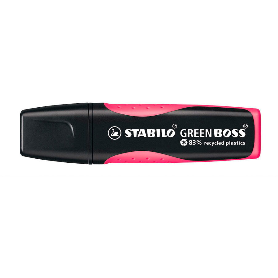 Stabilo GreenBoss Executive tekstmarker pink