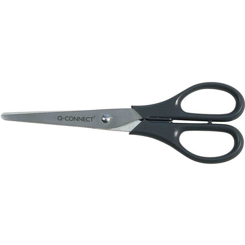 Q-connect saks 170mm sort