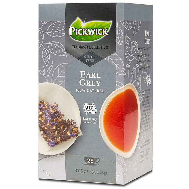 Pickwick Tea Master Selection te 25 stk Earl Grey