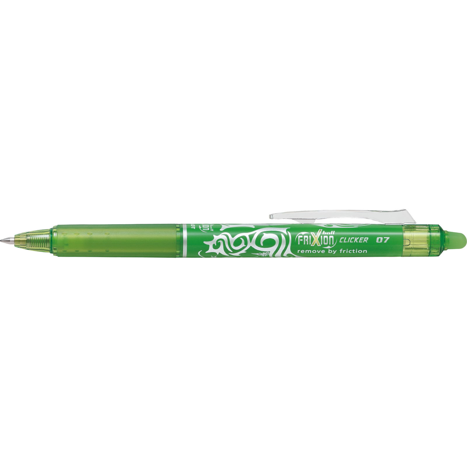 Pilot Frixion Click pen 0,7mm lysegrøn