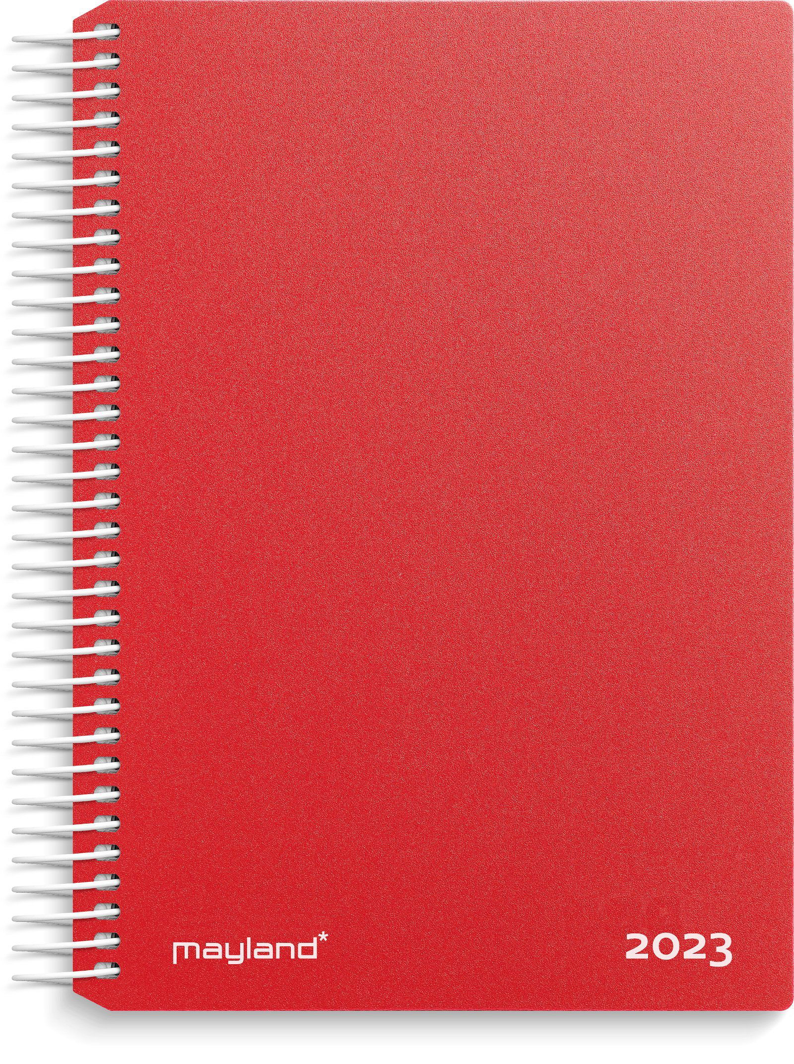 Mayland Dagkalender PP-plast 2023 rod B13.5 cm x L18 cm