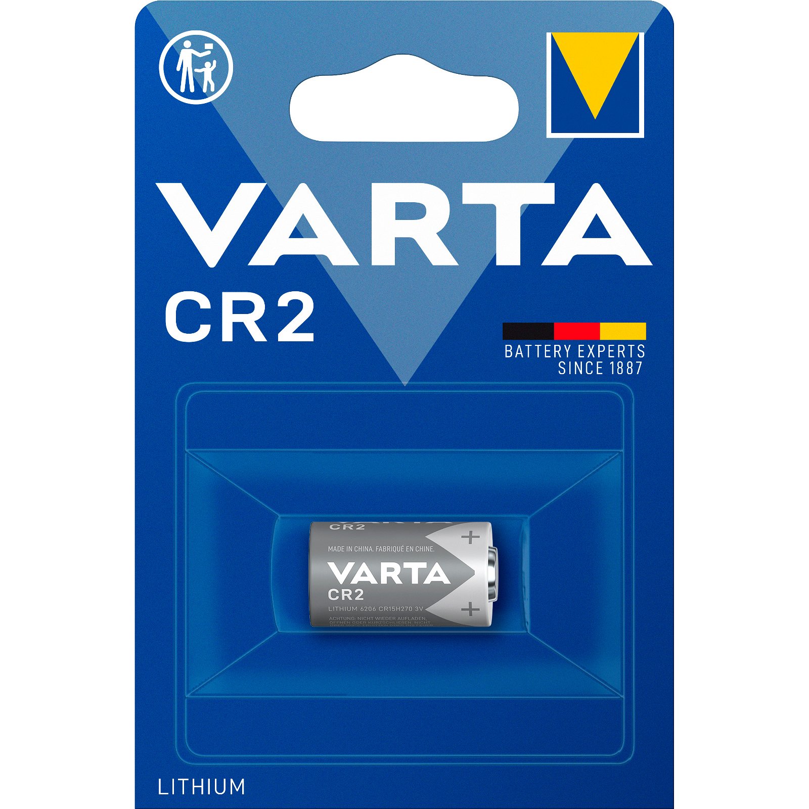 VARTA Foto batteri CR2/IEC: CR15H270 3 v 1 stk