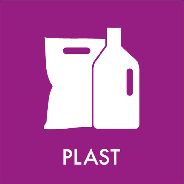 Piktogram Plast PLAST