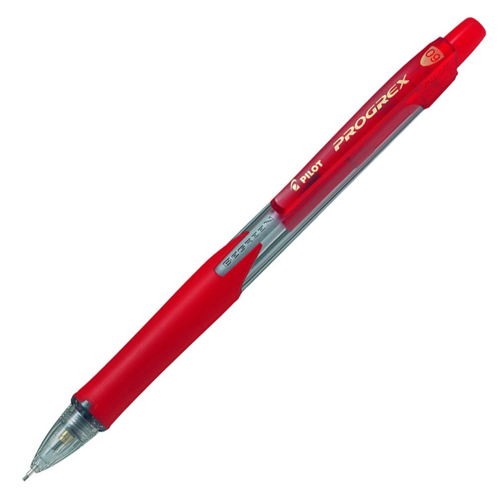 Pilot Progrex Begreen pencil 0,9mm rød