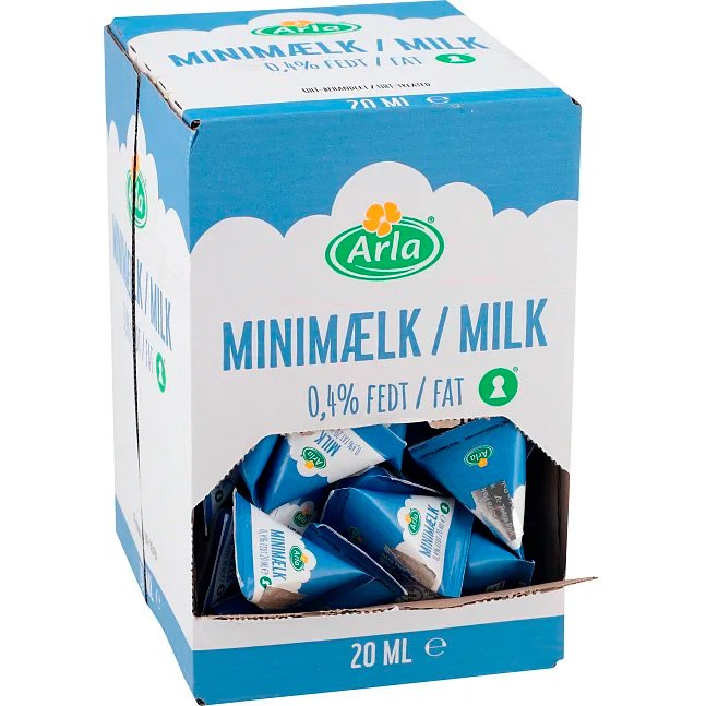 Arla minimælk 100 stk