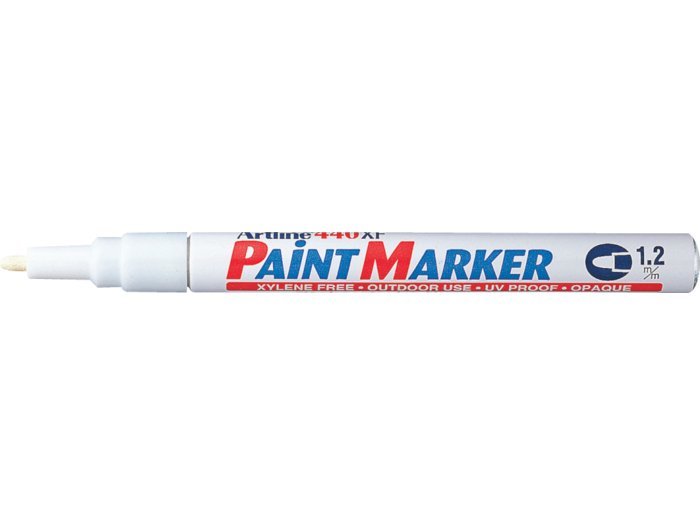 Artline EK440 paintmarker , skrivebredde: 102 hvid