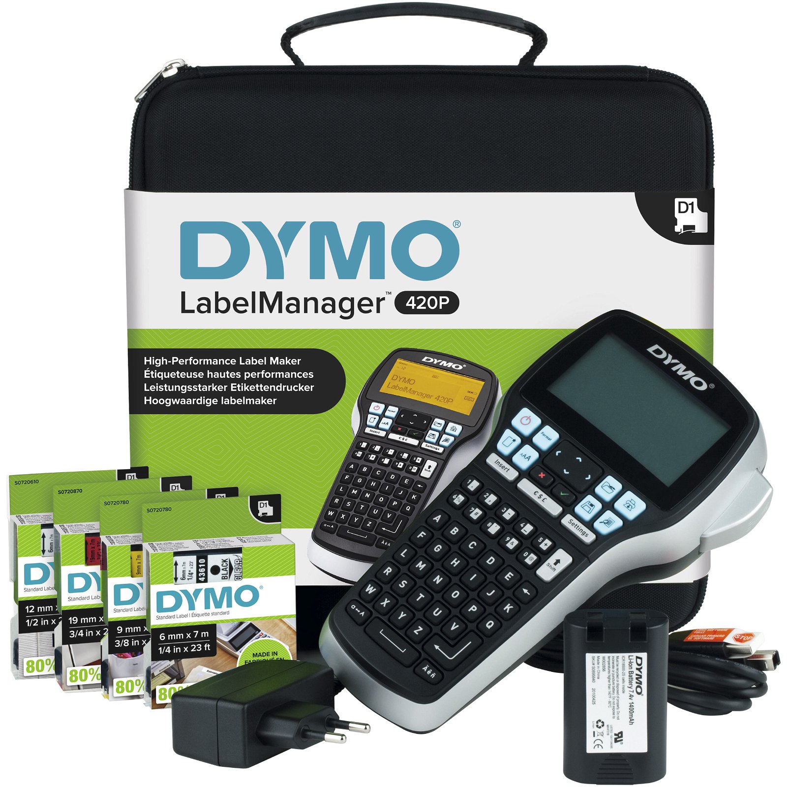 Dymo LabelManager 420P labelprinter valuepack