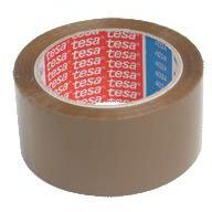 Tesa 4024 pakketape 50mmx66m brun