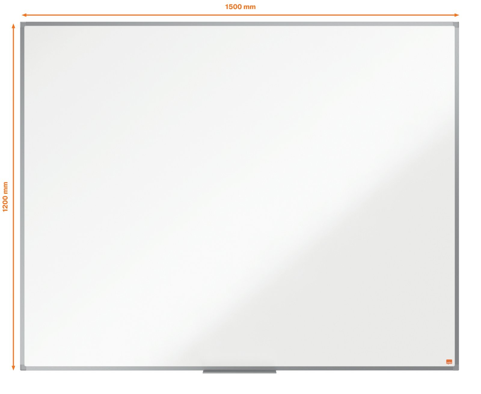 Nobo Essence whiteboardtavle 120 cm x 150 cm,