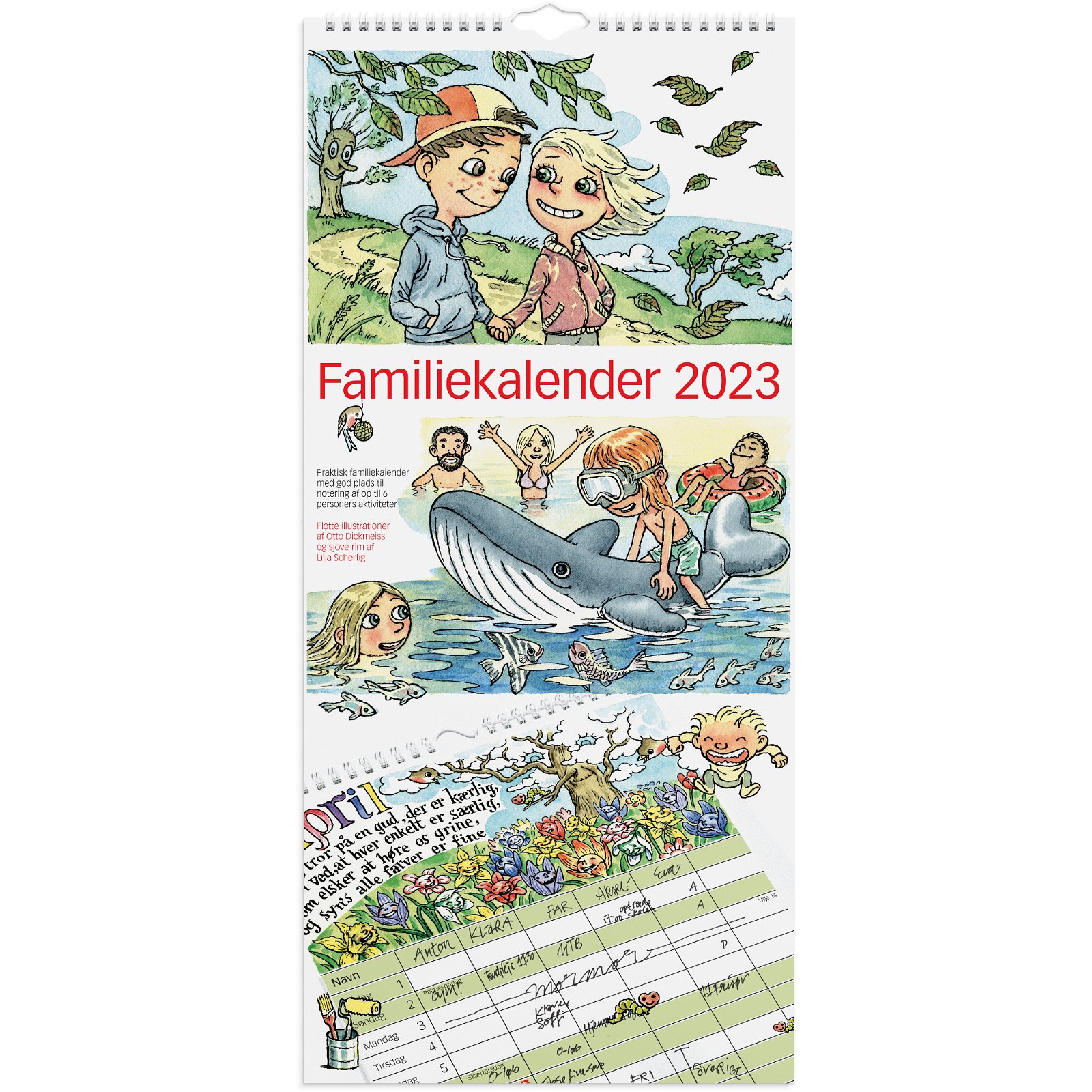 Mayland familiekalender Otto Dickmeiss 2023