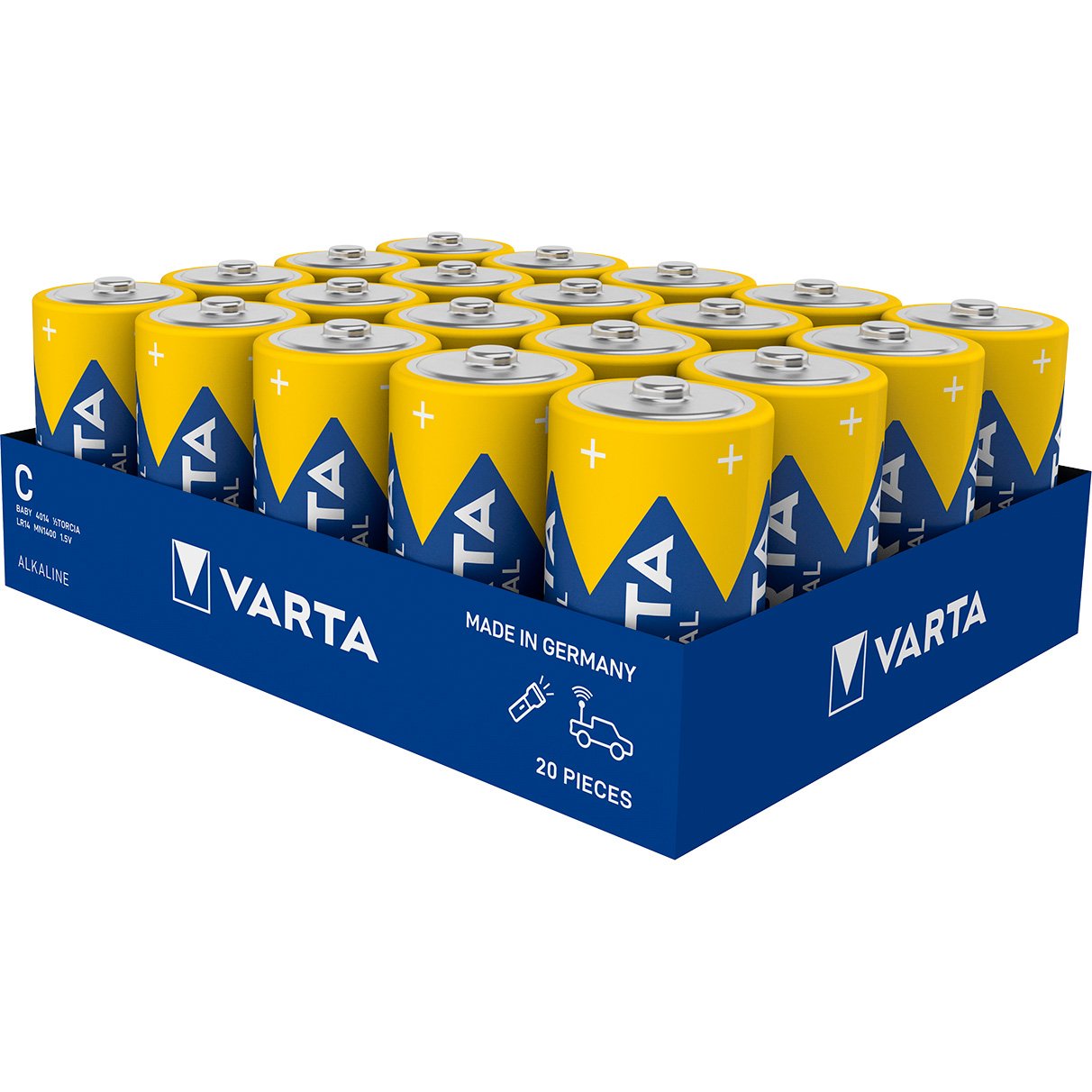 VARTA Industrial batteri C/LR14 1.5 v 20 stk