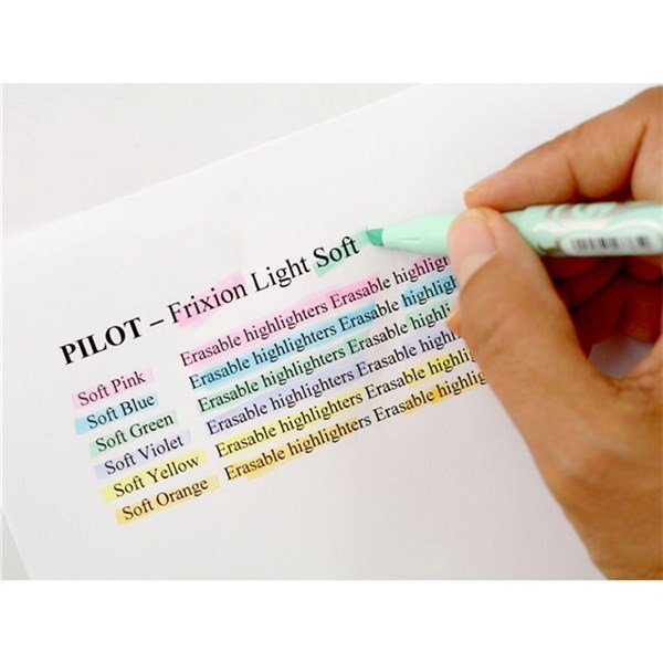 Pilot Frixion Light tekstmarker pastel;lysebla