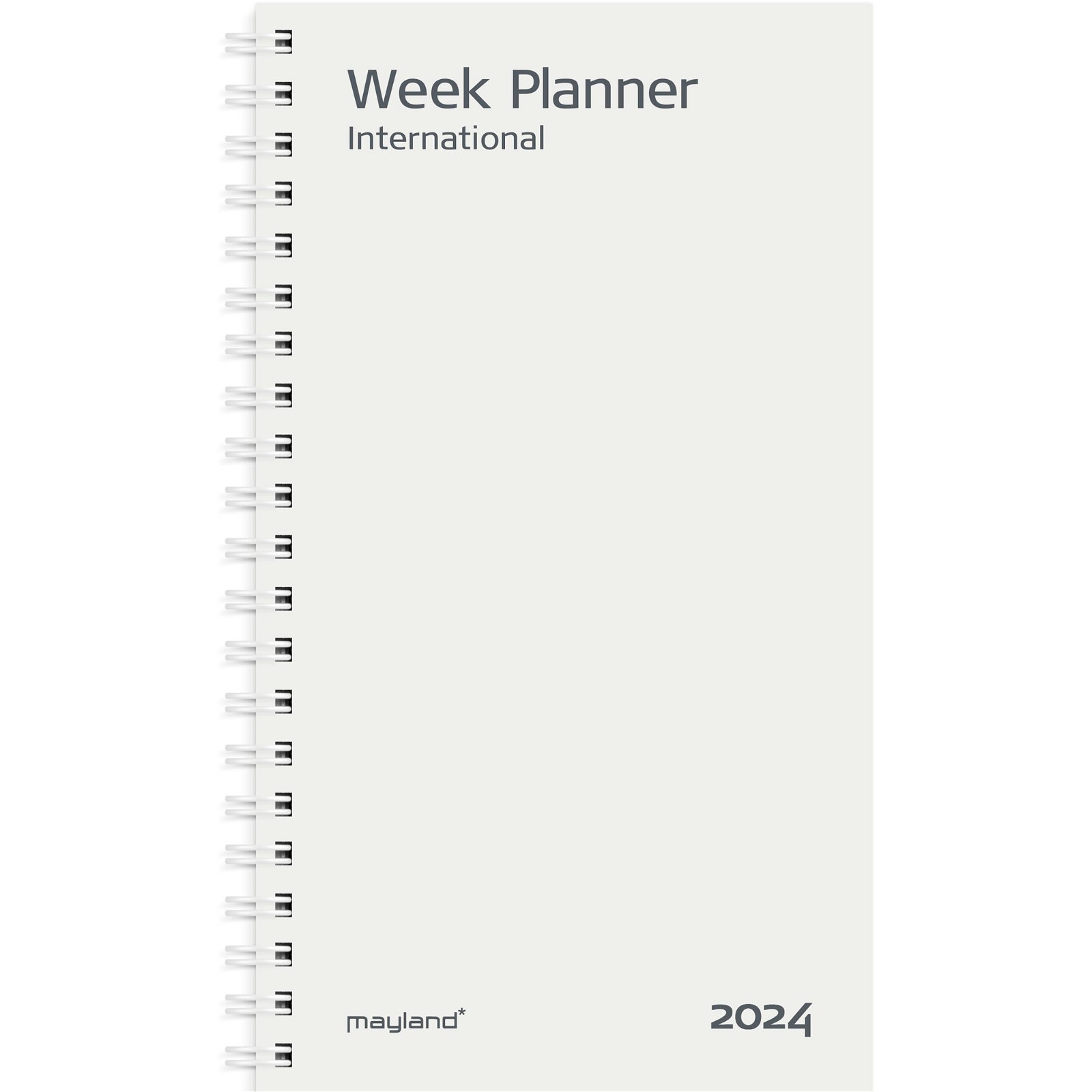 Mayland 2024 24085500 Week Planner refill 17x9,5cm