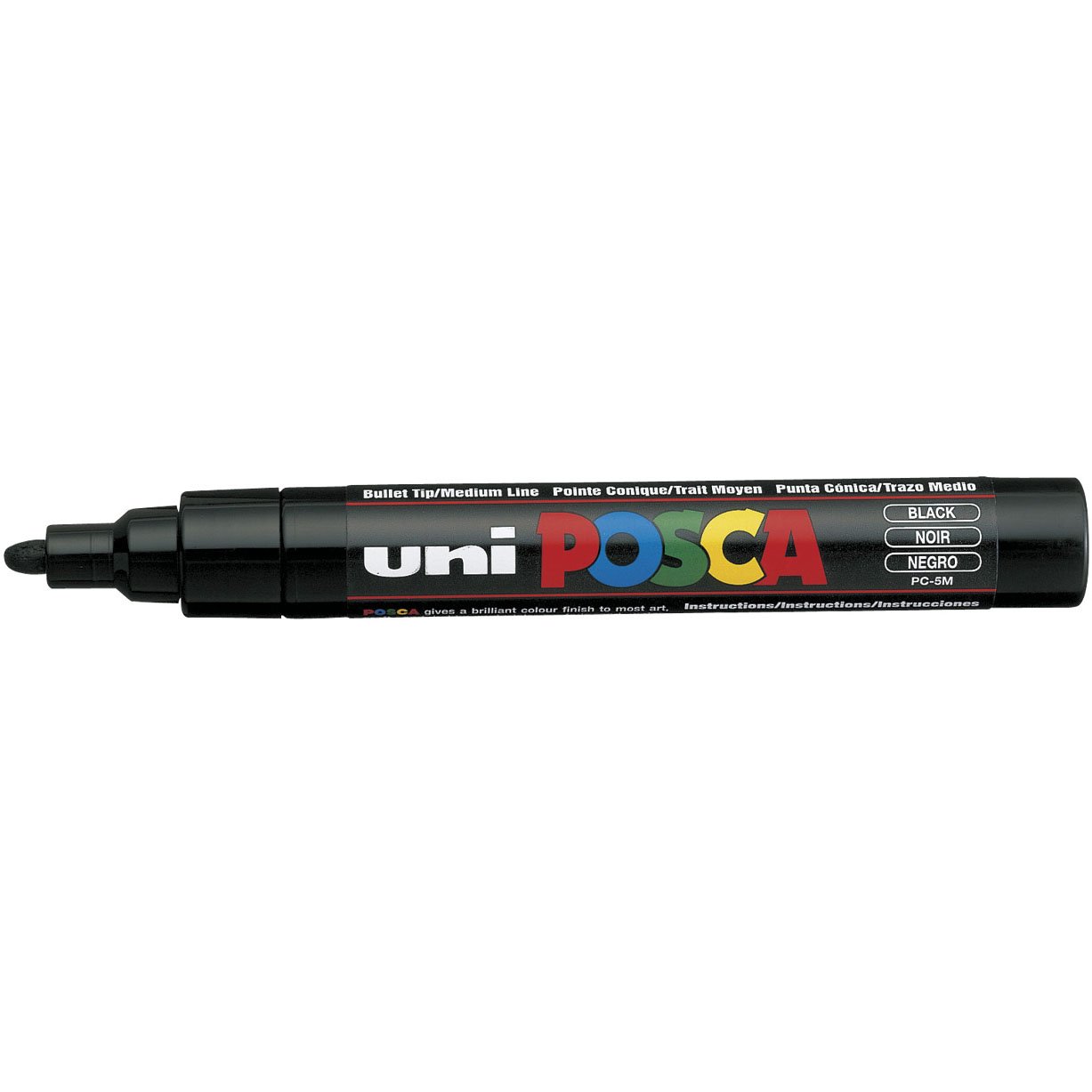 Uni Posca PC-5M marker , skrivebredde: 108205 sort