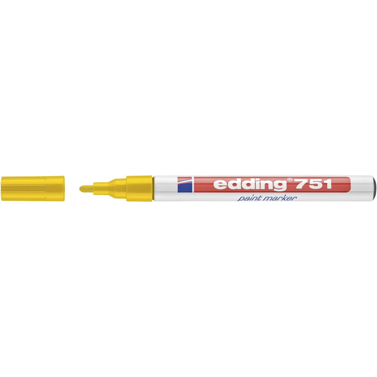 Edding 751F paintmarker 1-2mm gul