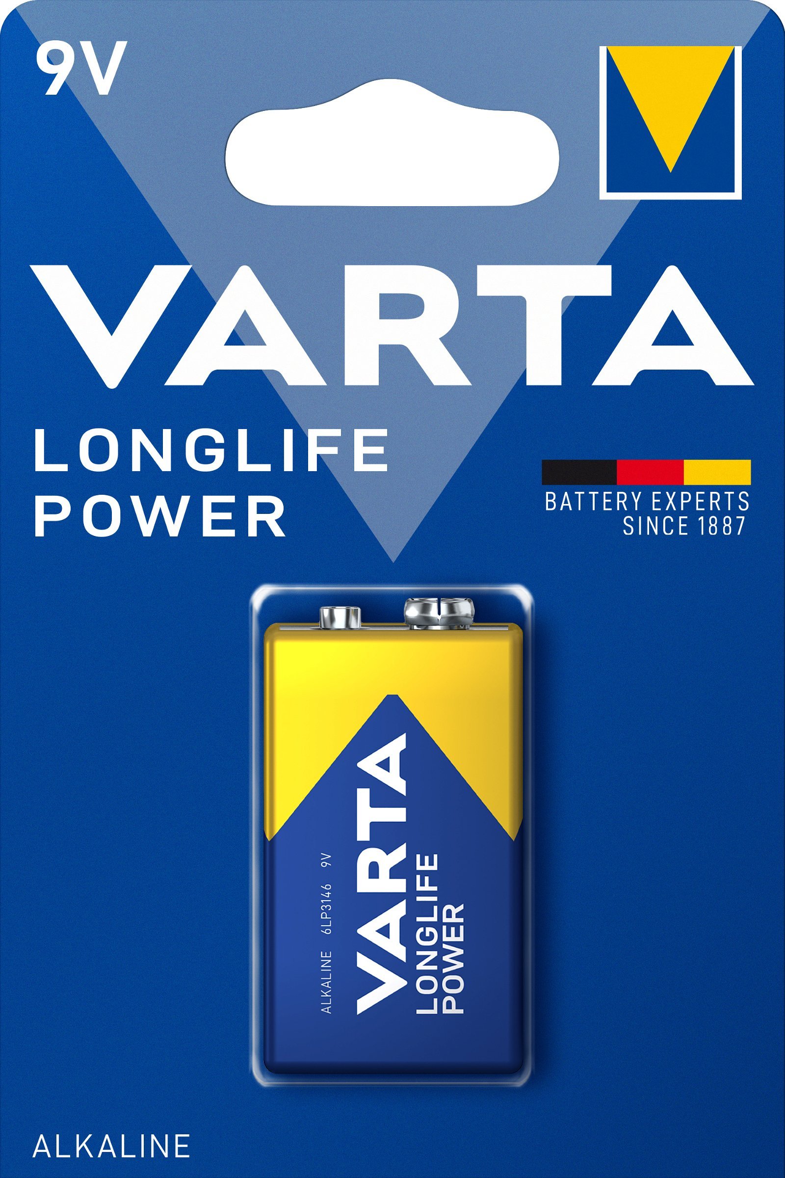 VARTA LongLife Power batteri 9V/6LP3126 9 v 1 stk